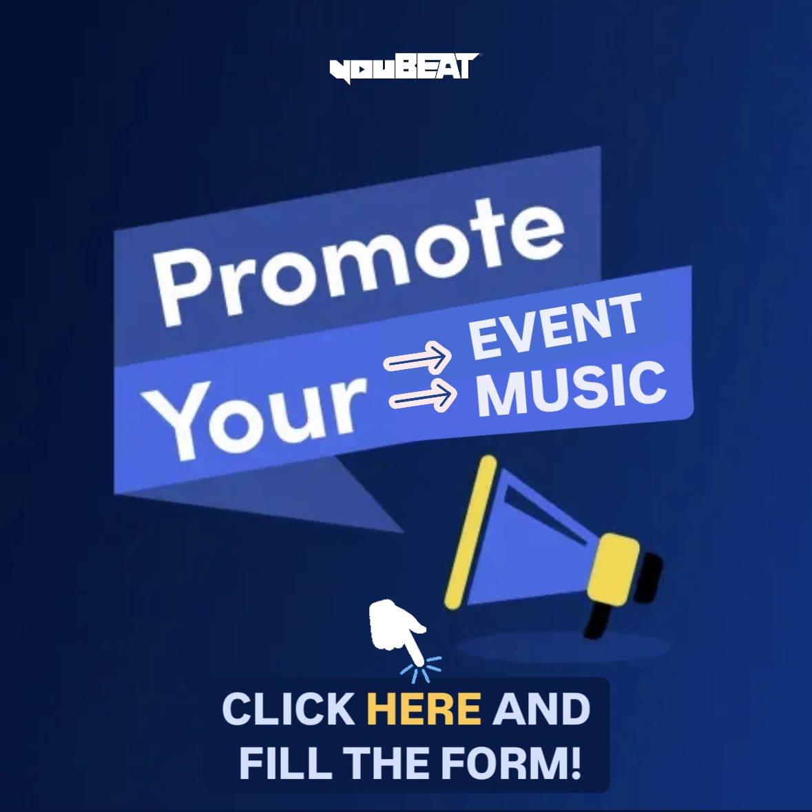 youBEAT — Promote your music & event