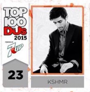 Kshmr dj mag top 100 djs 2015 - 23esima posizione