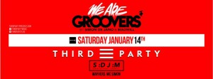 SDJM live @ We Are Groovers w/ Third Party @ K-Klass [14 Gennaio 2017]