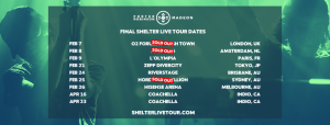 Final Shelter Live Tour Dates