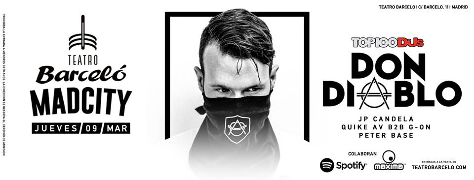 Don Diablo @ Barcelò - Madcity