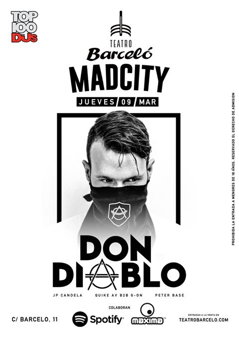 Don Diablo @ Barcelò - Madcity