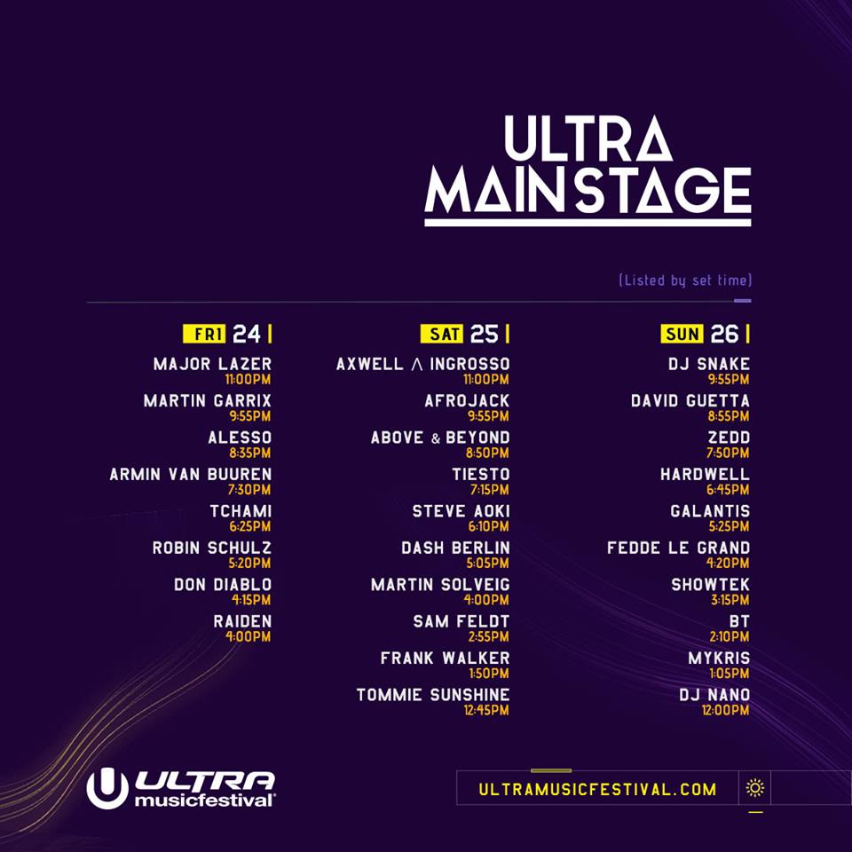 Ultra Music Festival 2017