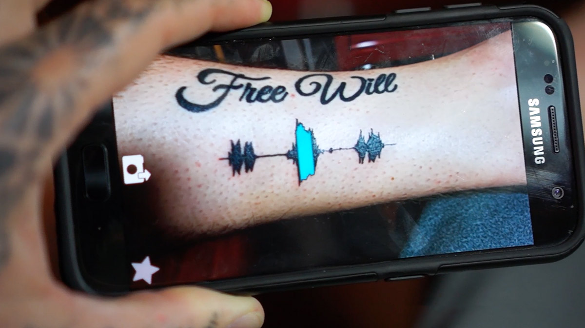 Soundwave Tattoos by Skin Motion