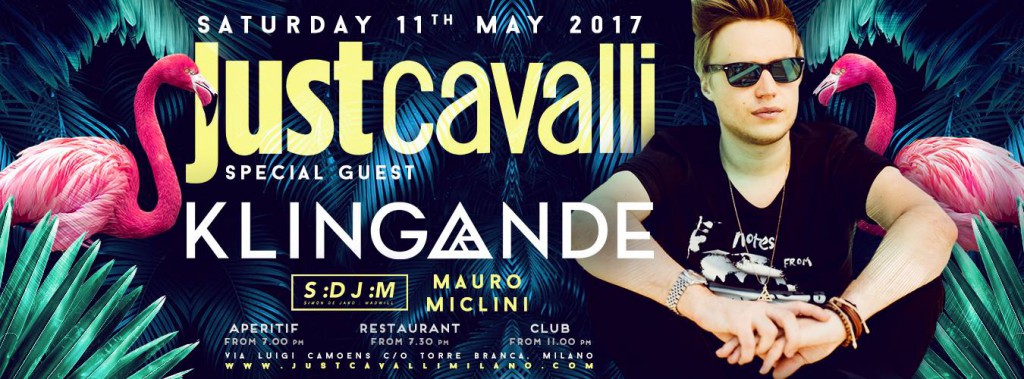 Klingande @ Just Cavalli Milano x EGO in Milan