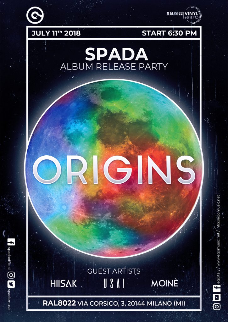 SPADA - "Origins" Album Release Party @ Ral8022 Vinyl Culture - Milano