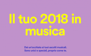 SpotifyWrapped - Il tuo 2018 in musica