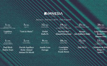 Amnesia Milano - Gennaio/Febbraio 2019