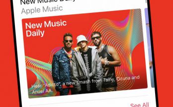 Apple Music "New Music Daily" playlist