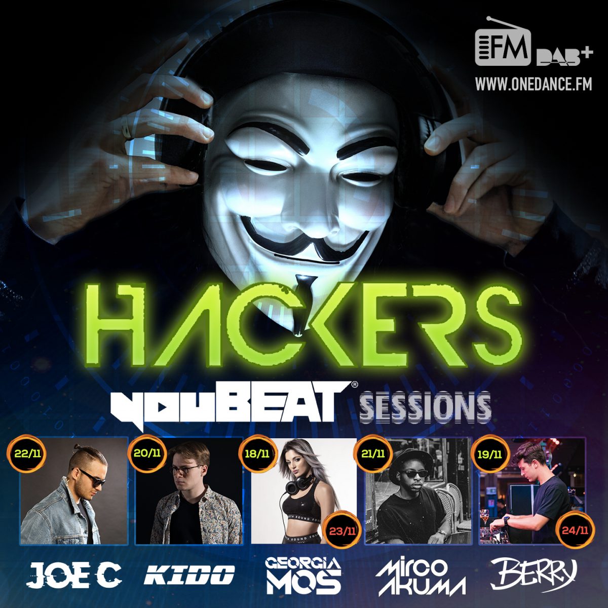 Hackers - YOUBEAT SESSIONS (18-24-Novembre-2019)