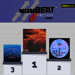 youBEAT UP&DOWN chart - March 2021 (Podium)