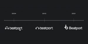 Beatport Logos Timeline