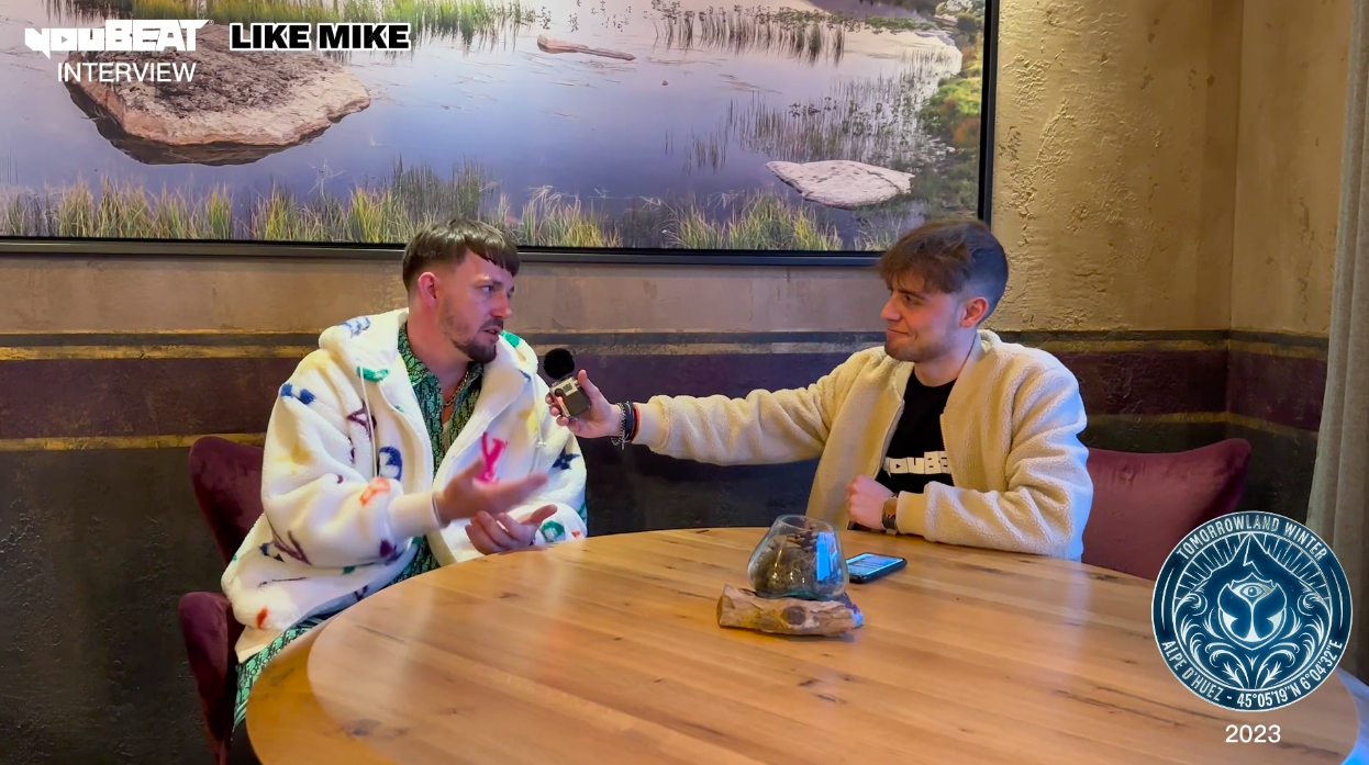 youBEAT interview LIKE MIKE @ Tomorrowland Winter 2023