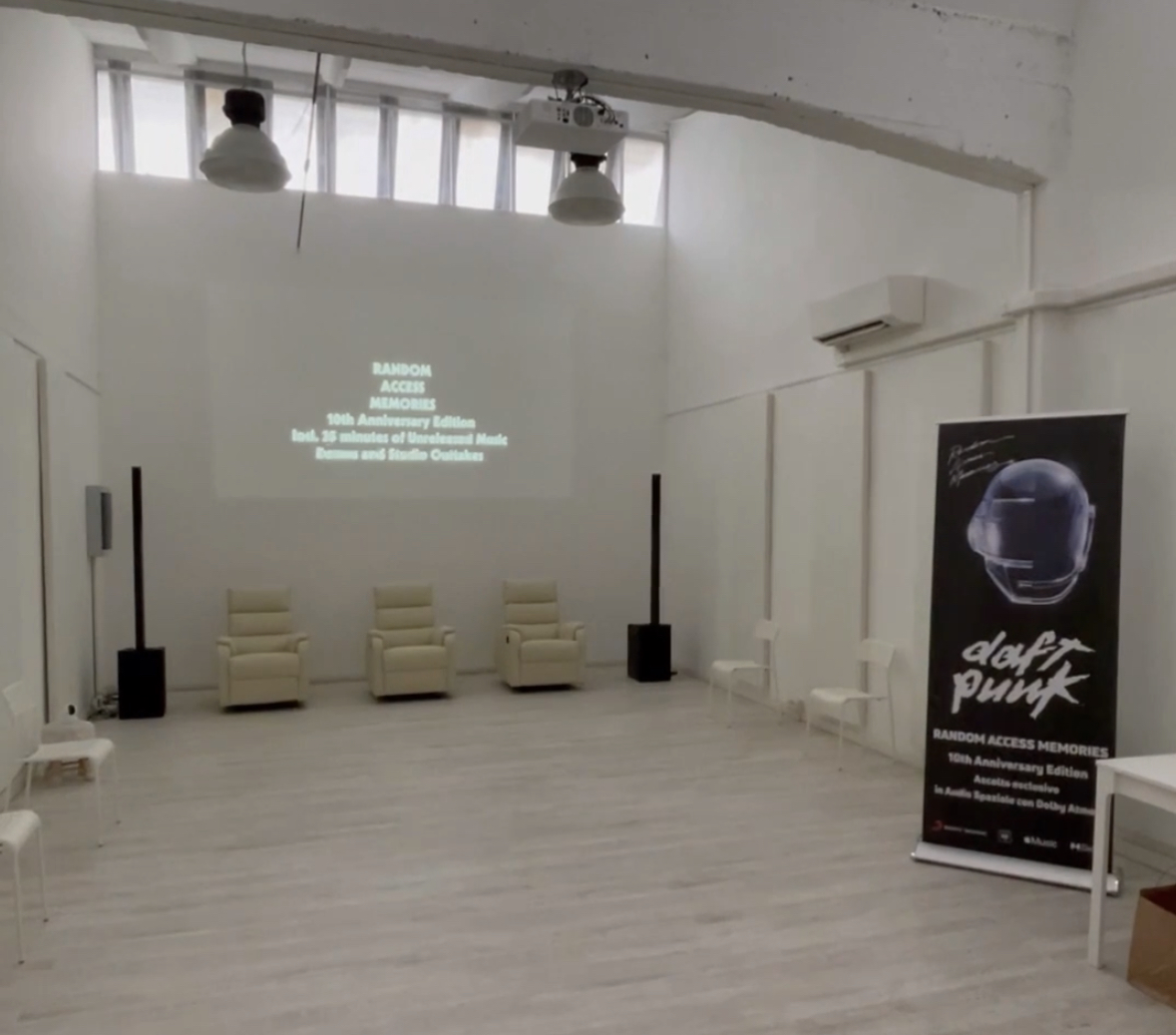 Daft Punk - Random Access Memories (10th Anniversary Edition) - listening audio spaziale Milano