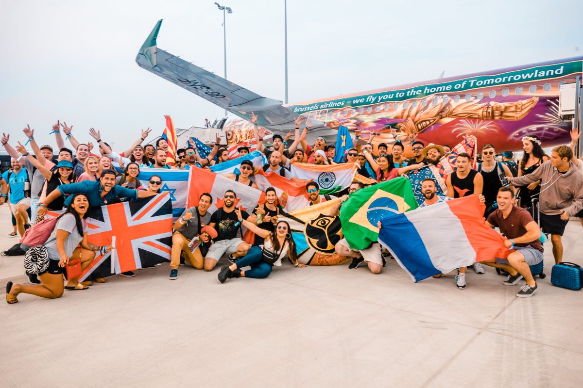 Fly to Tomorrowland Belgium