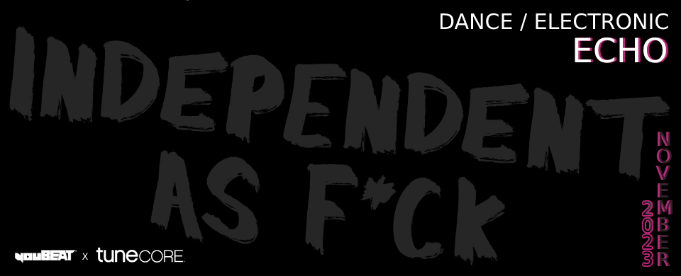 youBEAT x Tunecore - Dance-Electronic Echo (thumbnail November 2023)