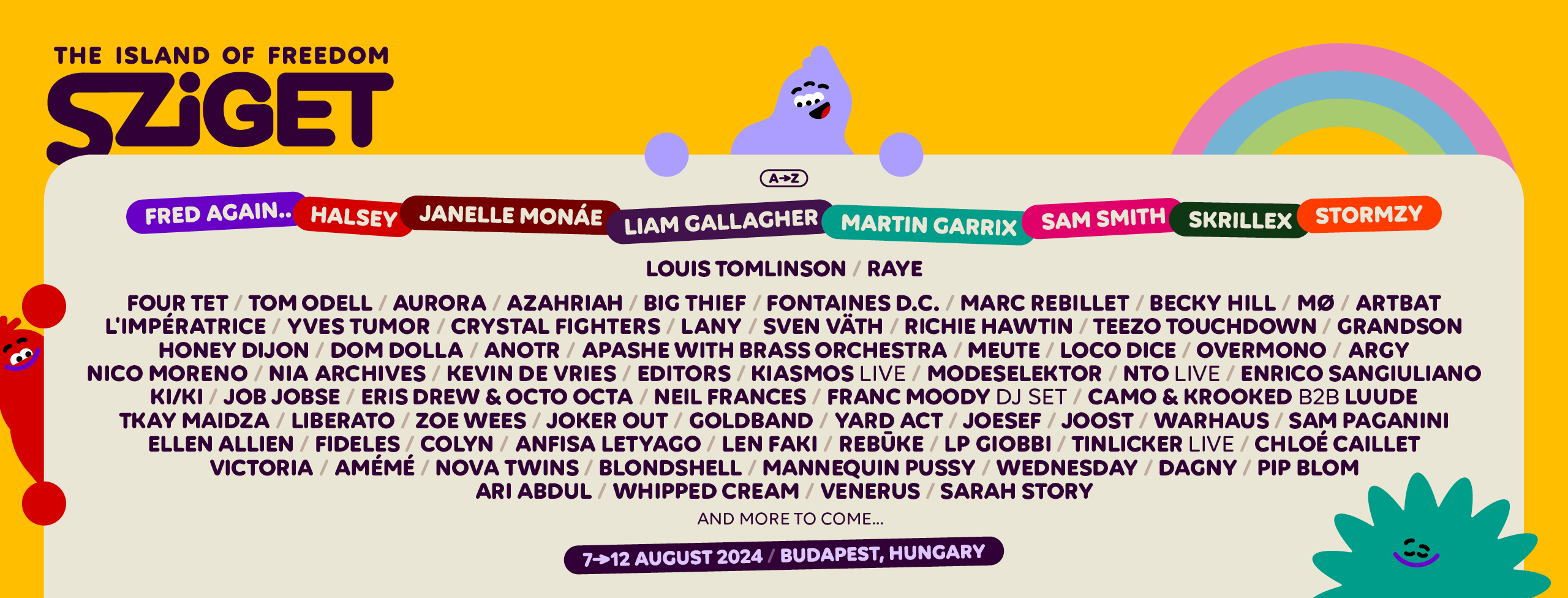 Sziget Festival Lineup 2022 Hidden Gems