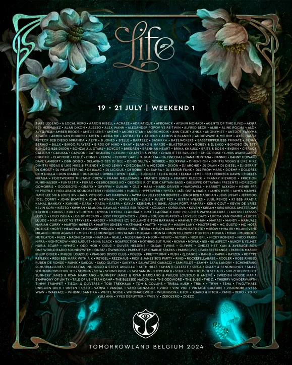 Tomorrowland Belgium 2024 - Weekend 1