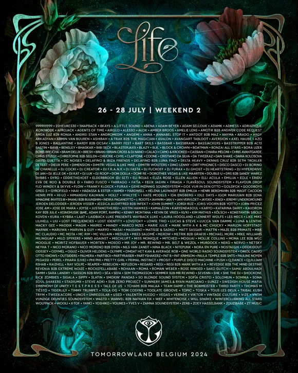 Tomorrowland Belgium 2024 - Weekend 2