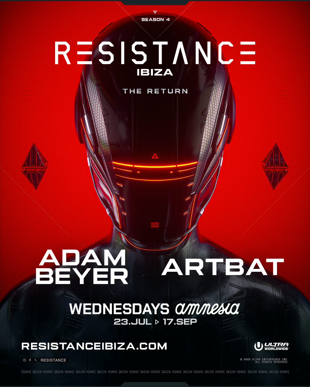 Resistance Ibiza 2025