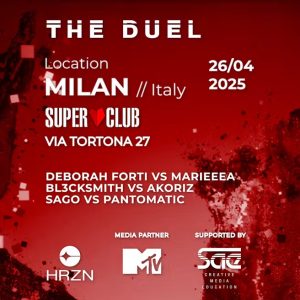 26 April 2025 - HRZN The Duel @ Super Club Milano