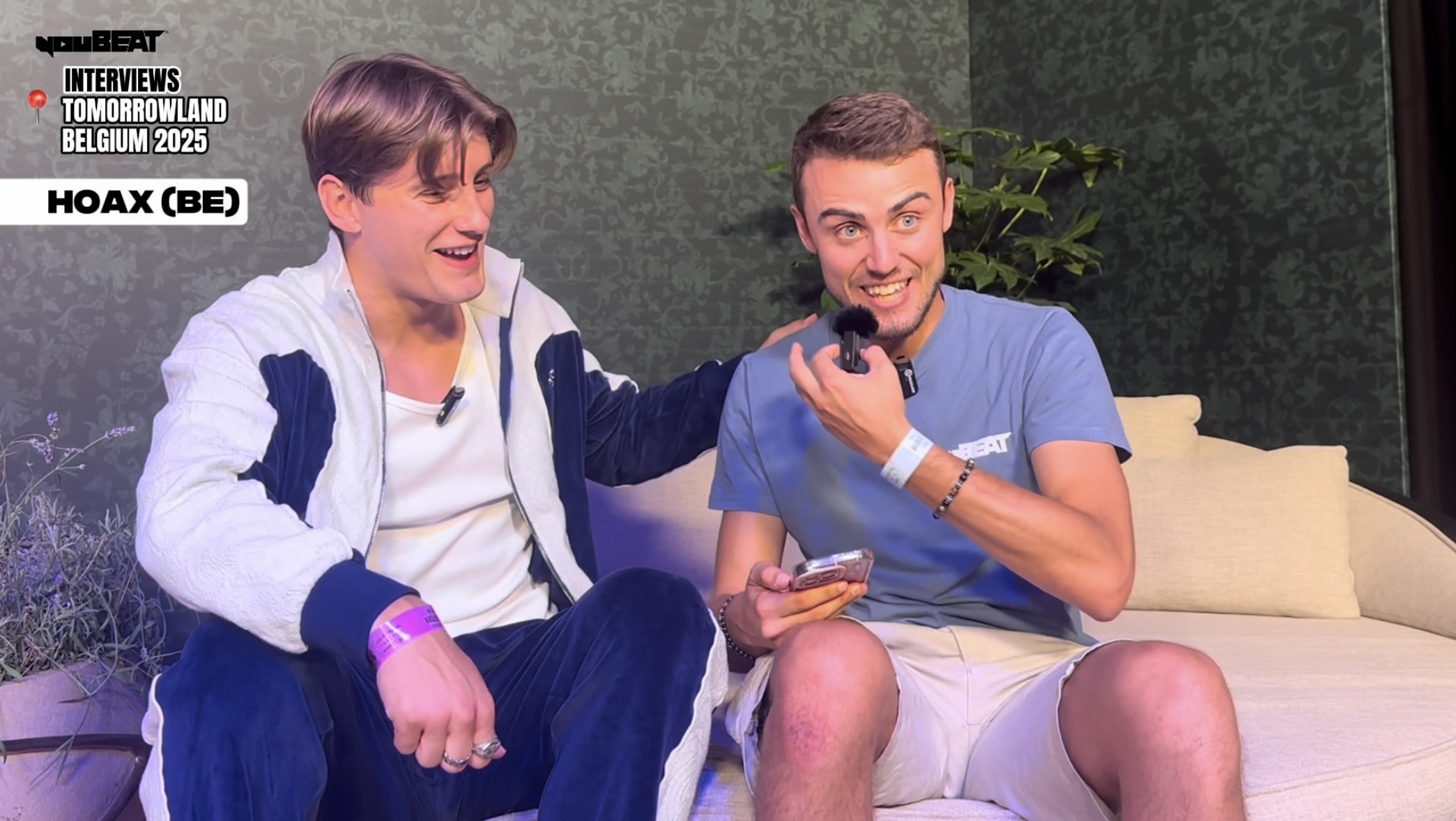 YouBeat interview HOAX (BE) @ Tomorrowland Belgium 2025 W1