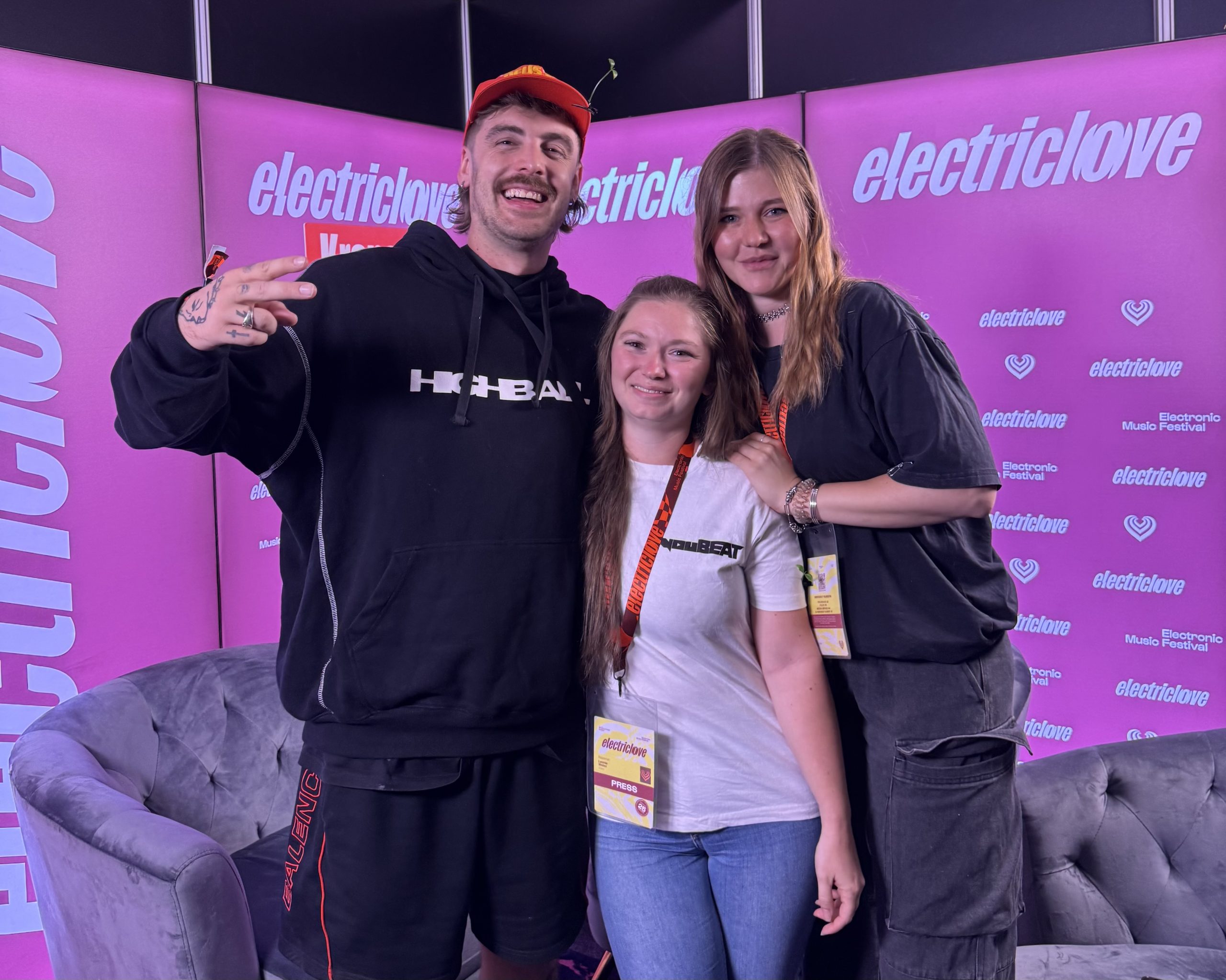 YouBeat interview LUUDE at Electric Love Festival 2025