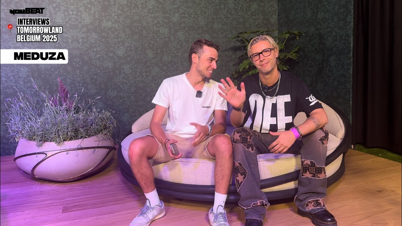Matteo Villa YouBeat interview Matt MEDUZA @ Tomorrowland Belgium 2025