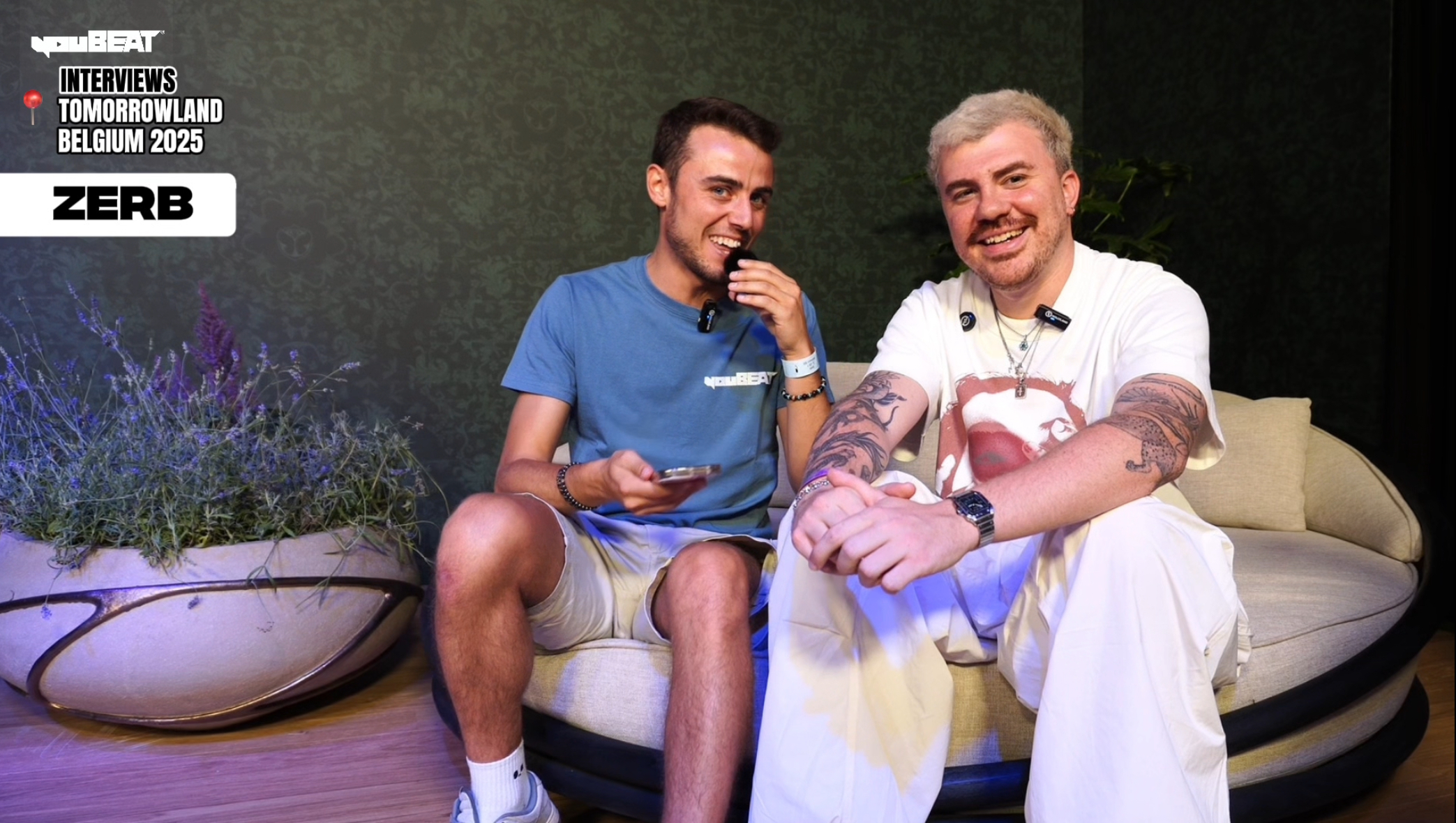 Matteo Villa YouBeat interview ZEDD @ Tomorrowland Belgium 2025 W1
