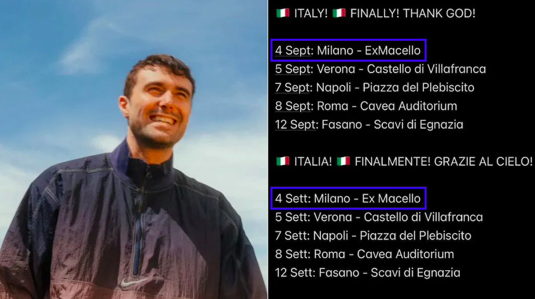 Fred Again.. + Parisi @ Ex Macello Milano - 4 Settembre 2025