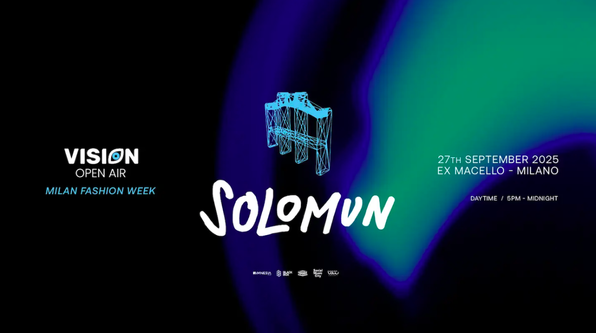 Solomun @ Ex Macello Milano VISION Open Air - 27 Settembre 2025