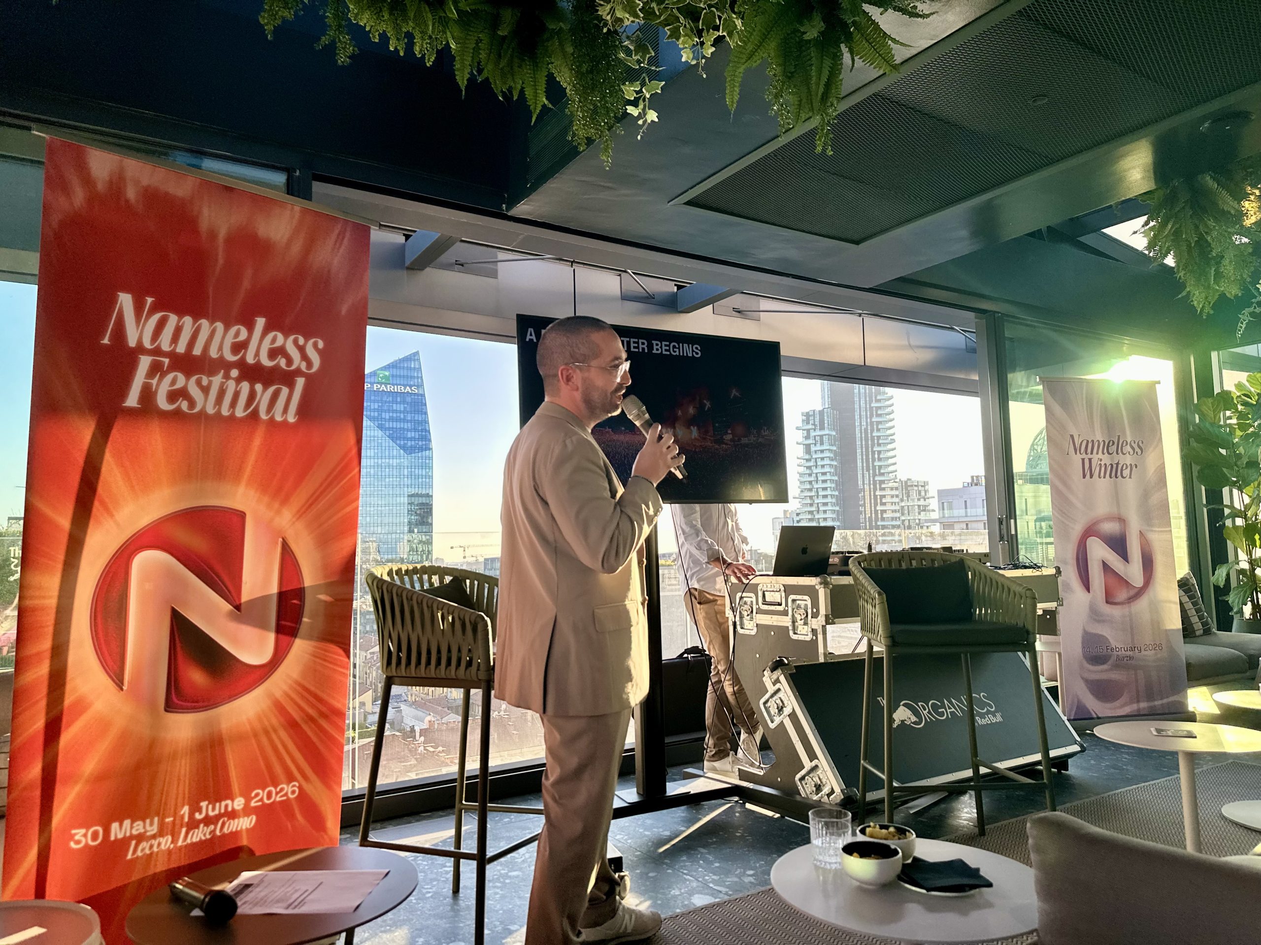 Conferenza Stampa Nameless 2026 con Alberto Fumagalli (CEO)