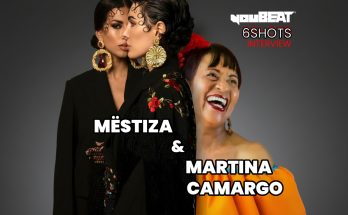 YouBeat 6Shots interview - MËSTIZA + Martina Camargo