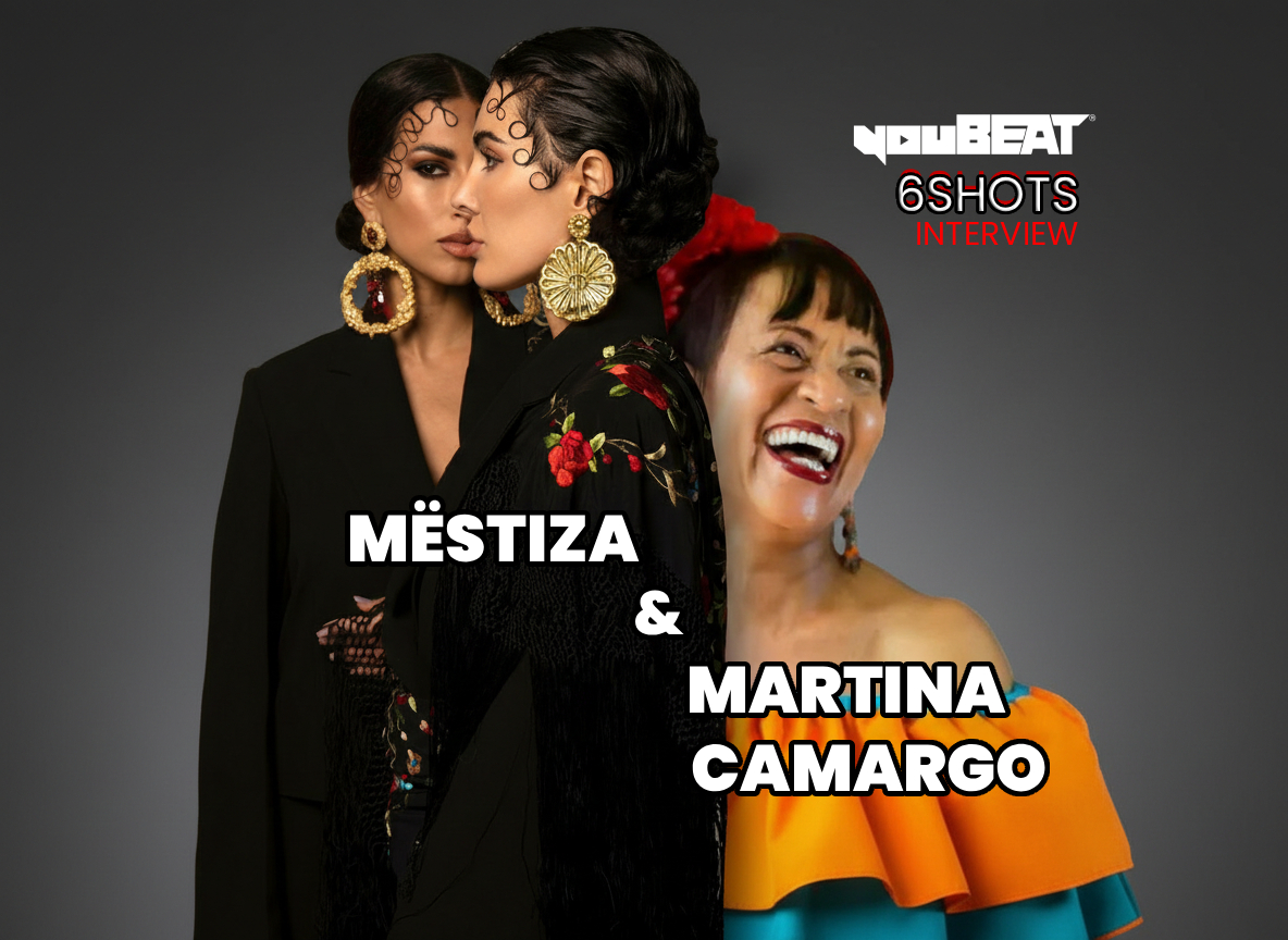 YouBeat 6Shots interview - MËSTIZA + Martina Camargo