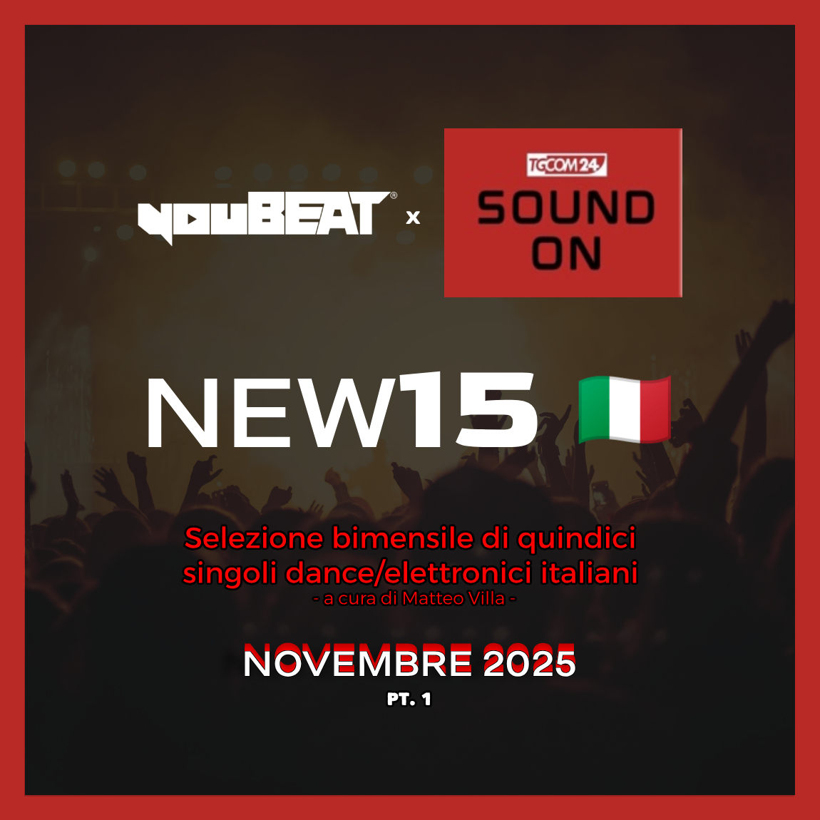 youBEAT NEW15 SoundOn Tgcom24 - Novembre 2025 pt1