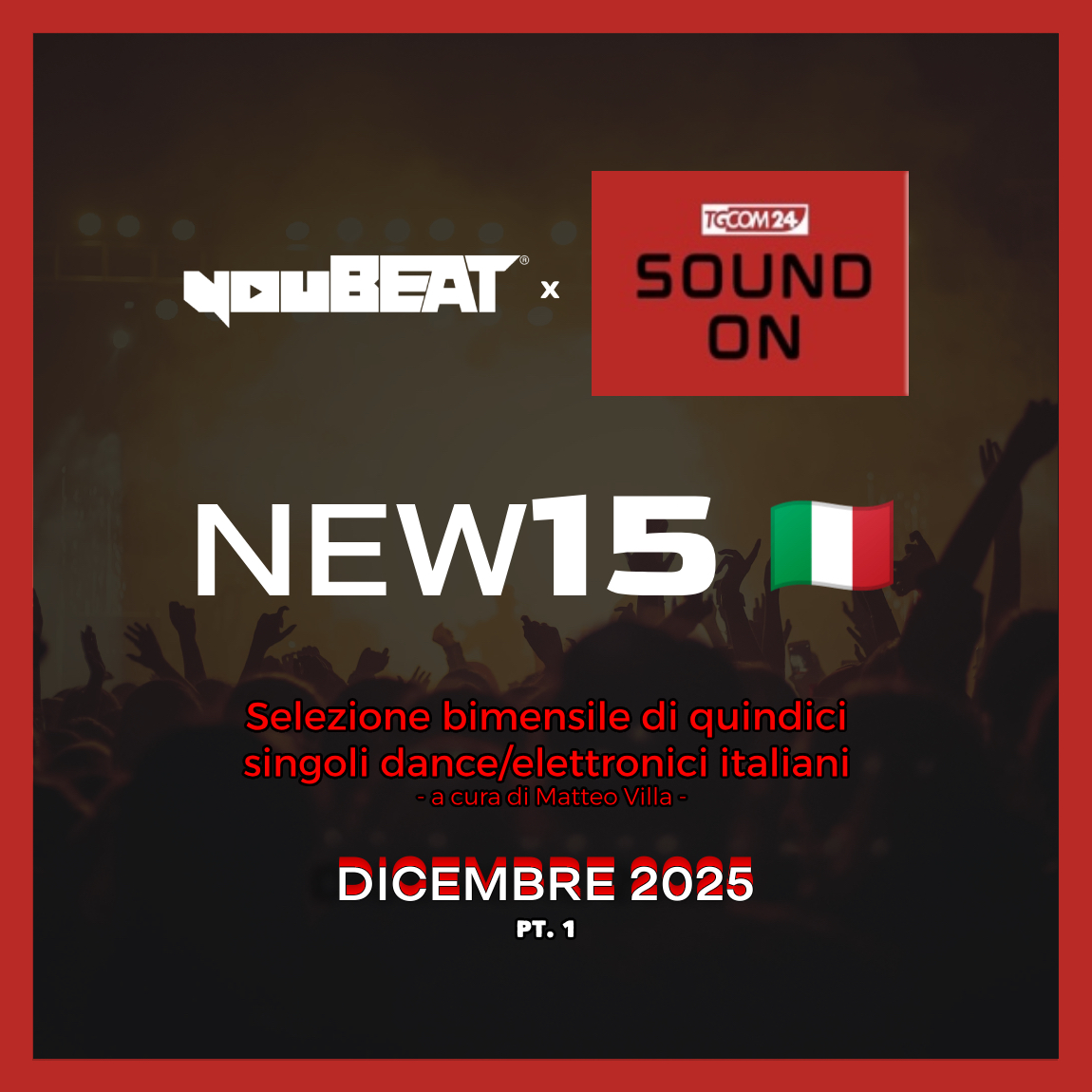 youBEAT NEW15 SoundOn Tgcom24 - Dicembre 2025 (pt.1)