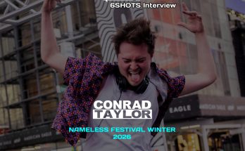 YouBeat 6Shots interview Conrad Taylor @ Nameless Festival Winter 2026