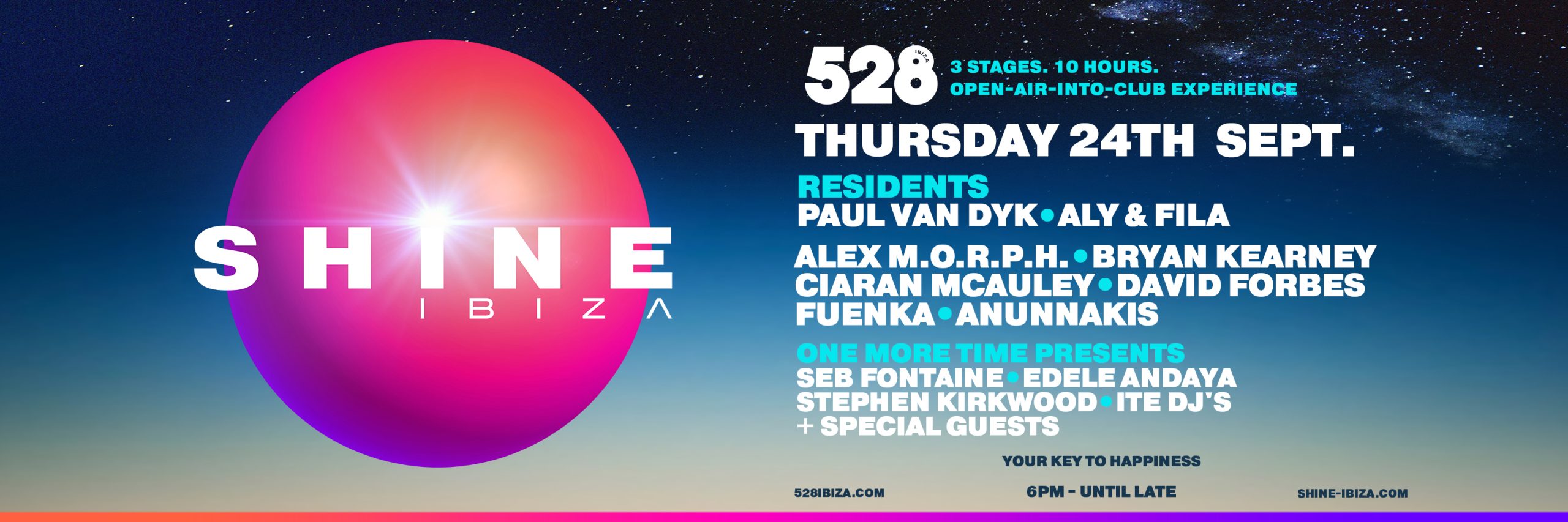 Shine 528 Ibiza - 24 September 2026