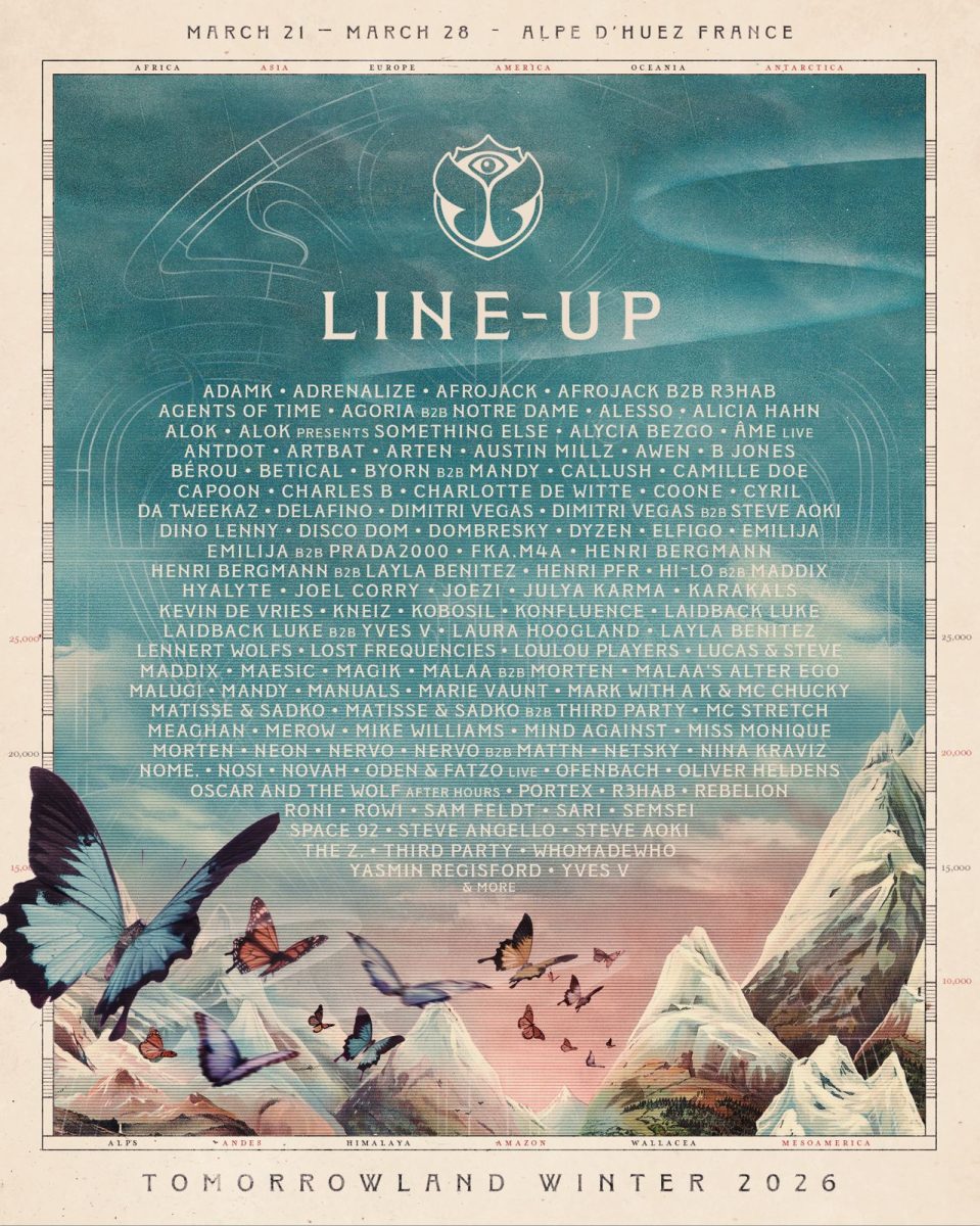 Tomorrowland Winter 2026 - full line up