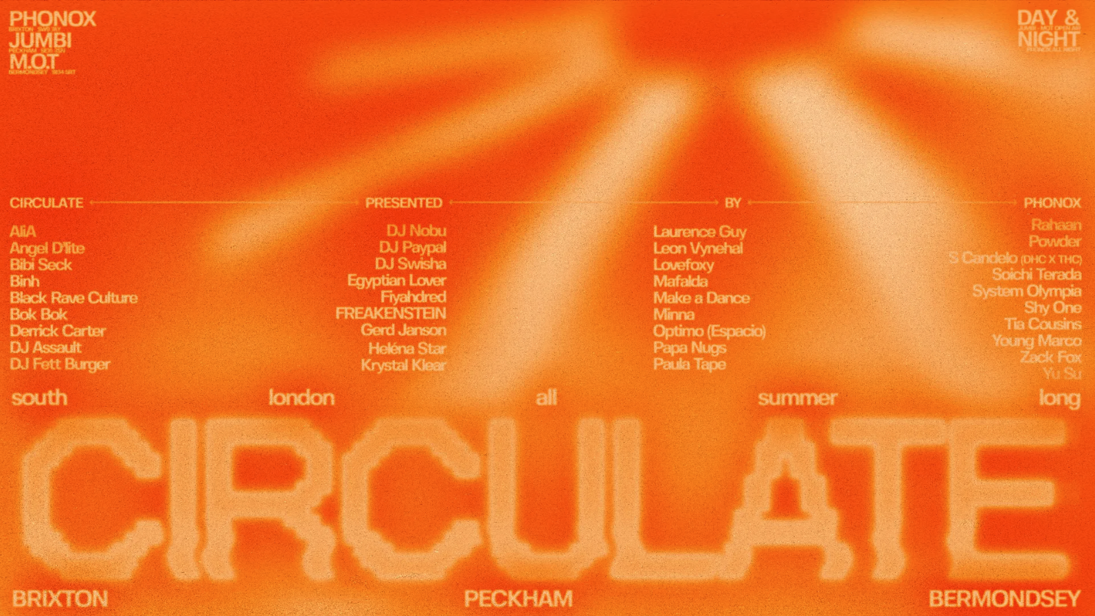 CIRCULATE Phonox