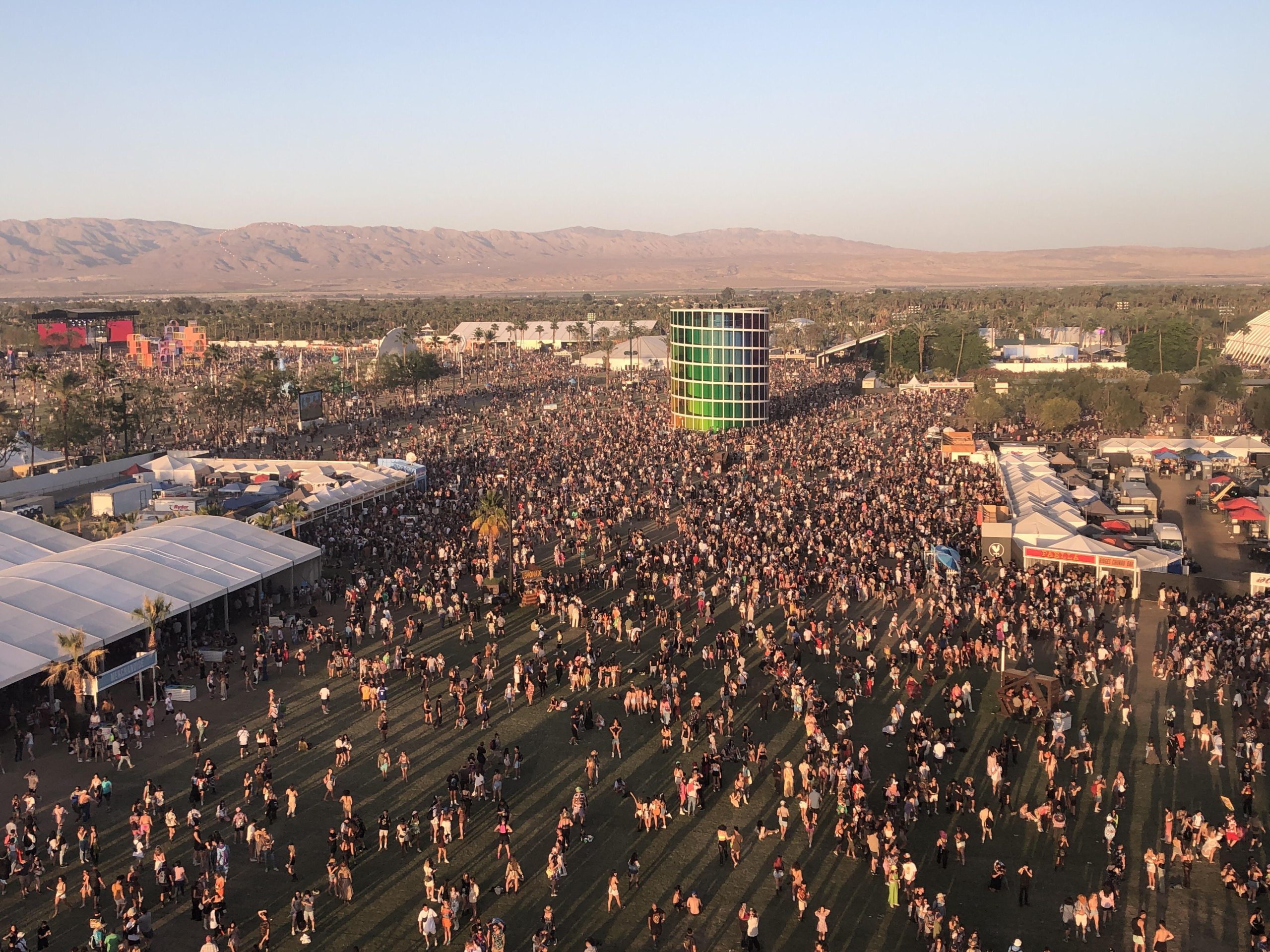 Coachella 2026 Aerial View