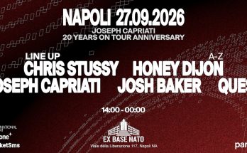 Joseph Capriati - 20 years on tour anniversary @ Ex Base Nato Napoli -
