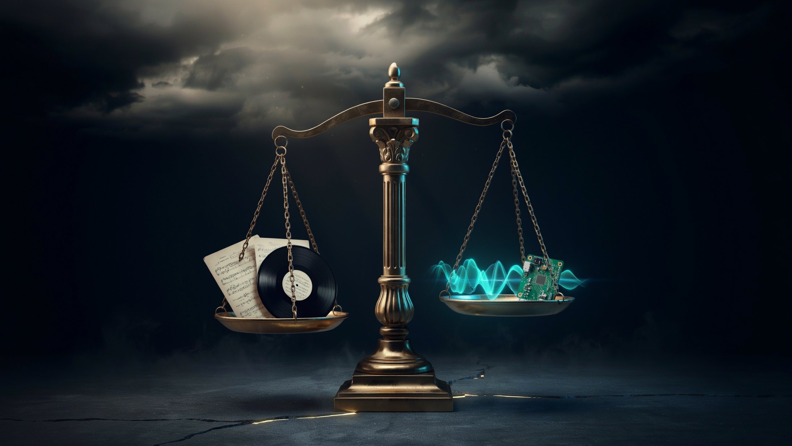 AI vs Rights Libra (AI Generated)