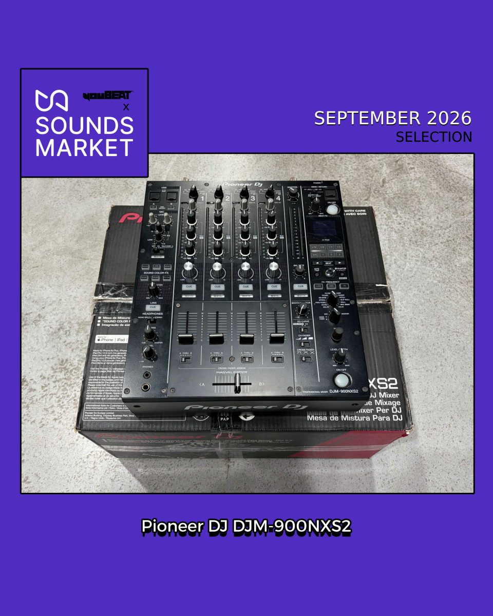 YouBeat x Sounds Market (September 2026) Pioneer DJ DJM-900NXS2