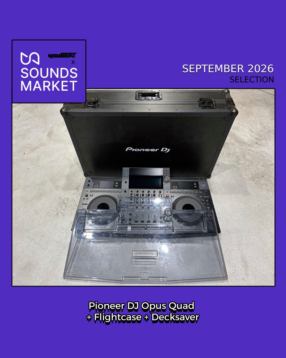 YouBeat x Sounds Market (September 2026) - Pioneer DJ Opus Quad + Flightcase + Decksaver