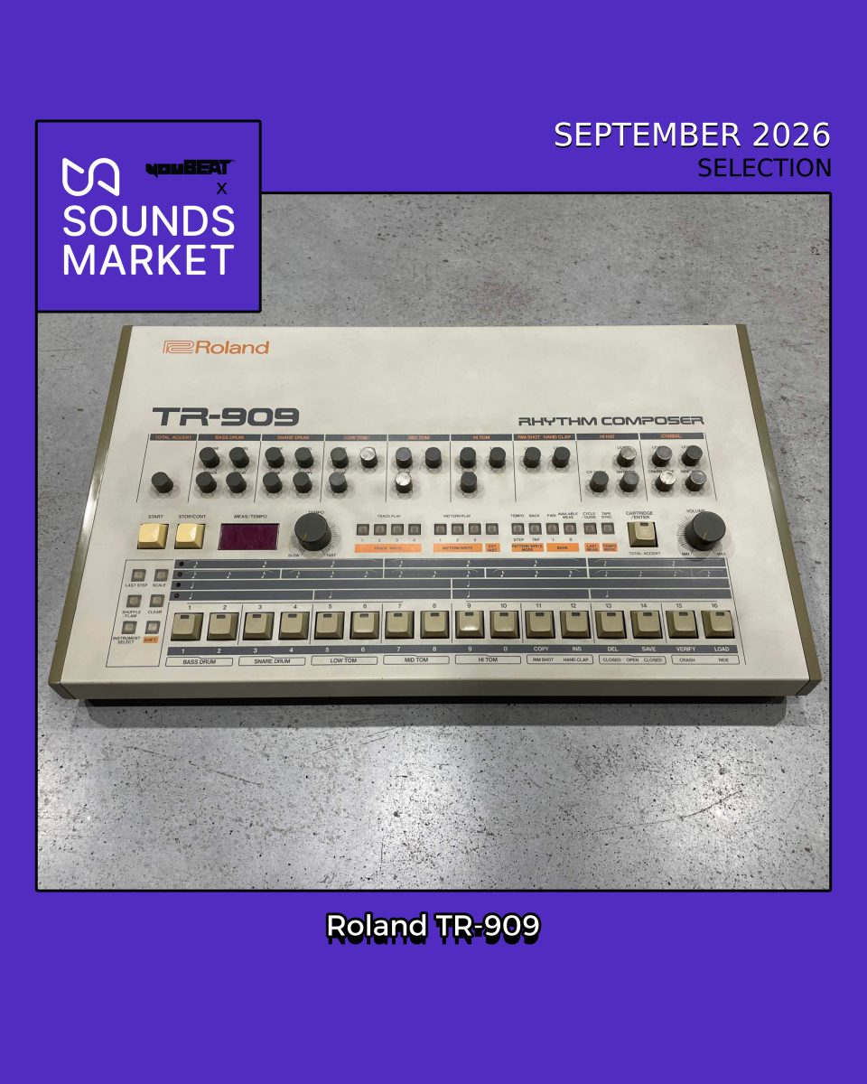 YouBeat x Sounds Market (September 2026) - Roland TR-909