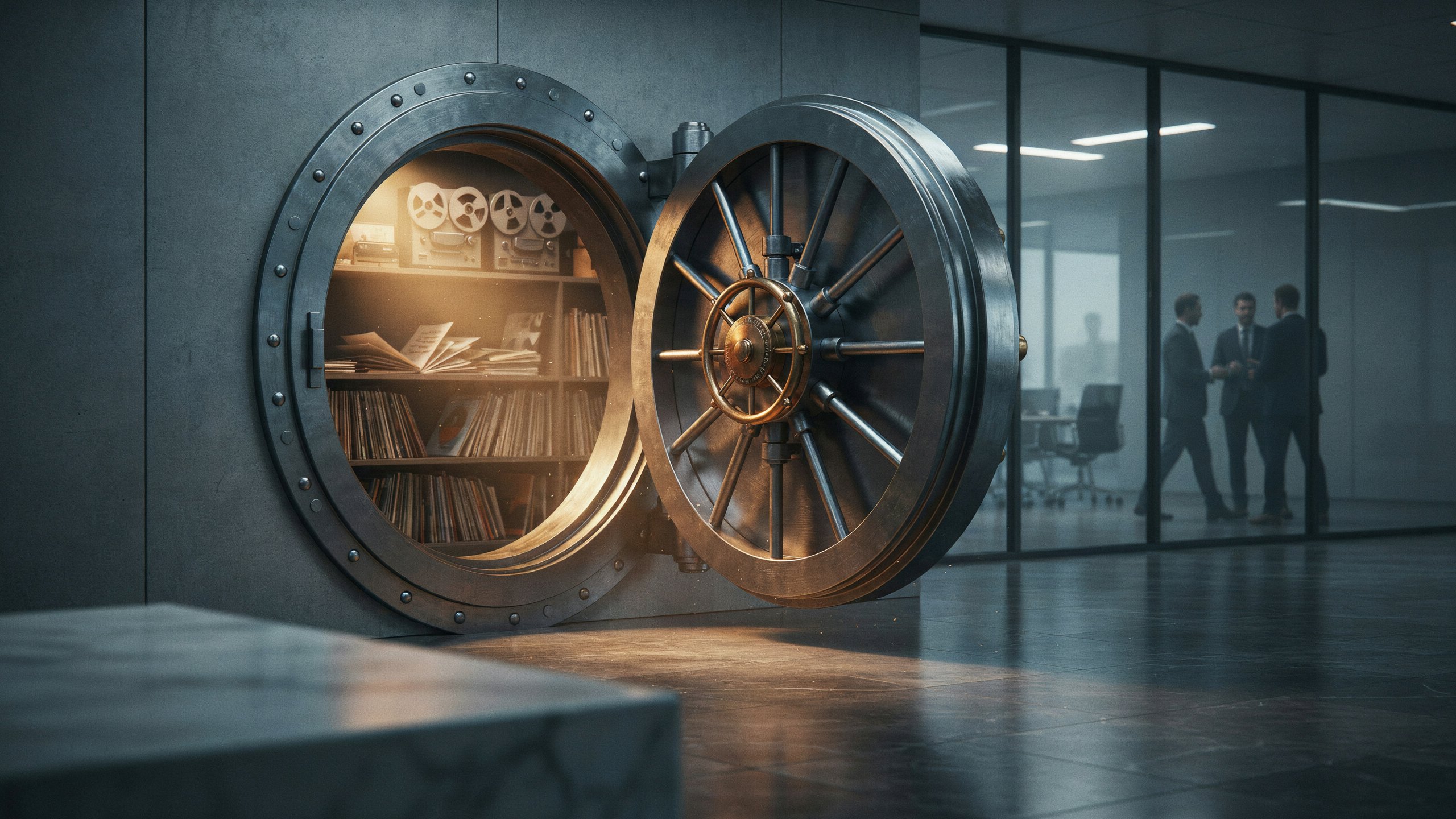 Music Vault (AI generated)