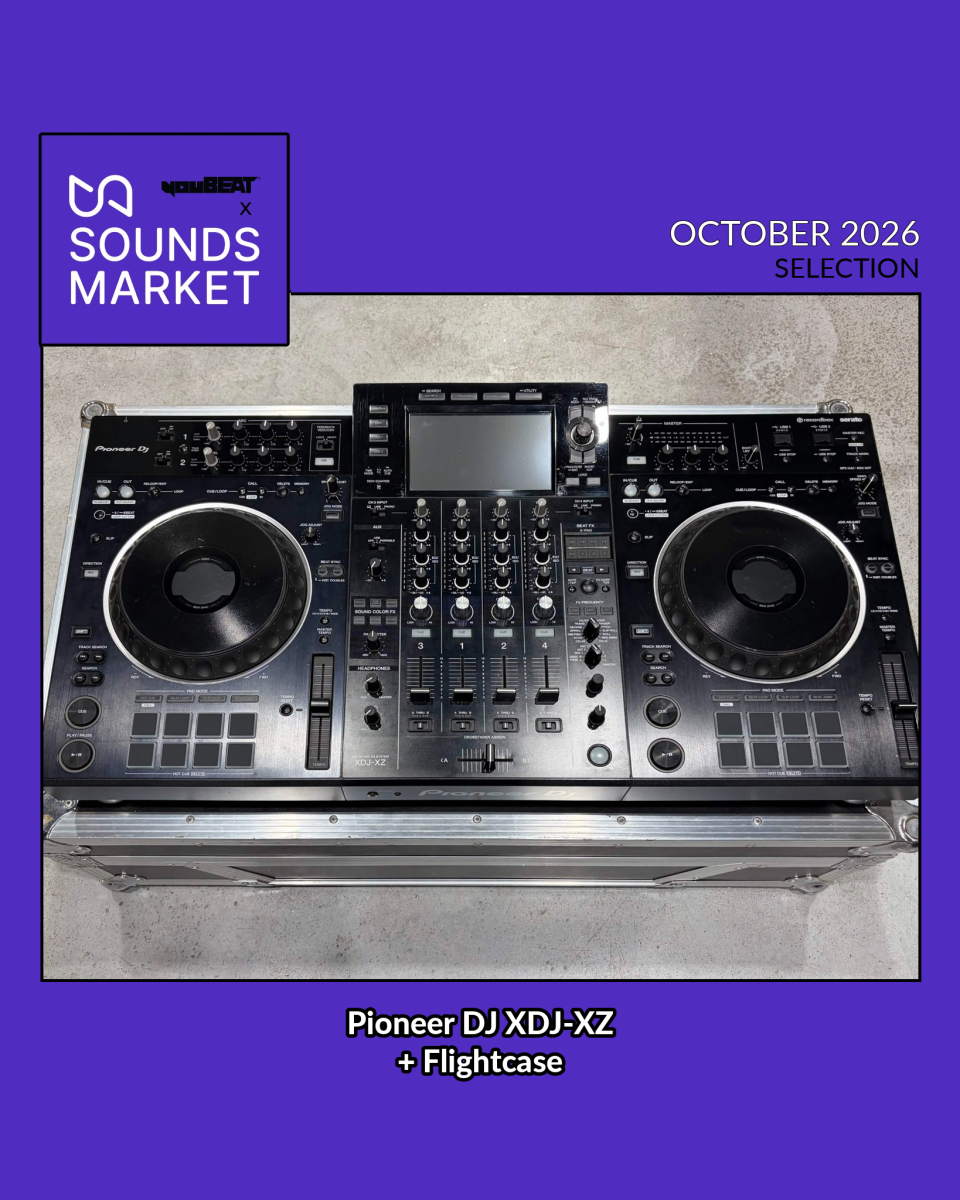 XDJ-XZ + Flightcase - Sounds Market - YouBeat selection - October 2026